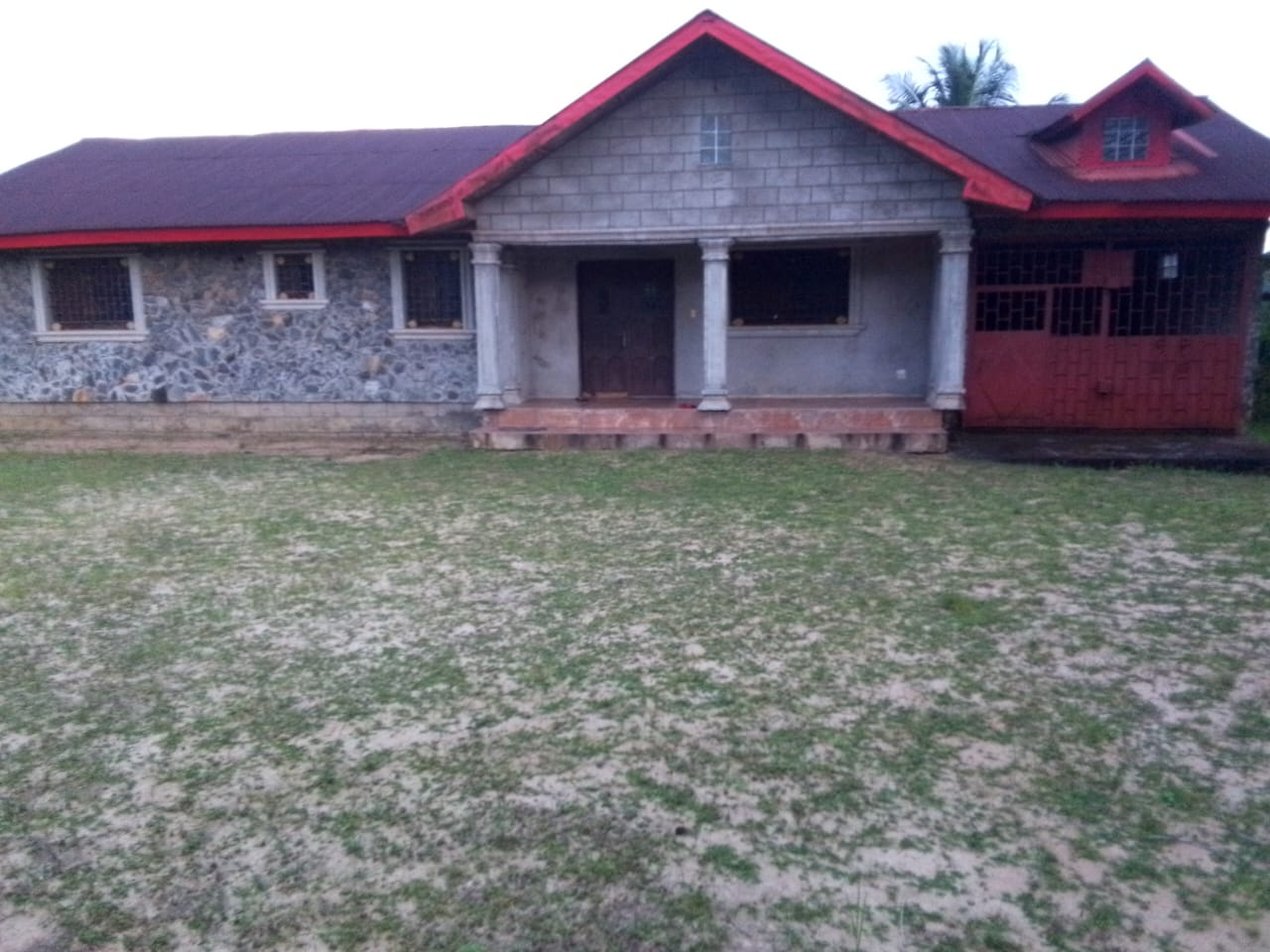 The existing CREM Missionary Guesthouse property in Liberia